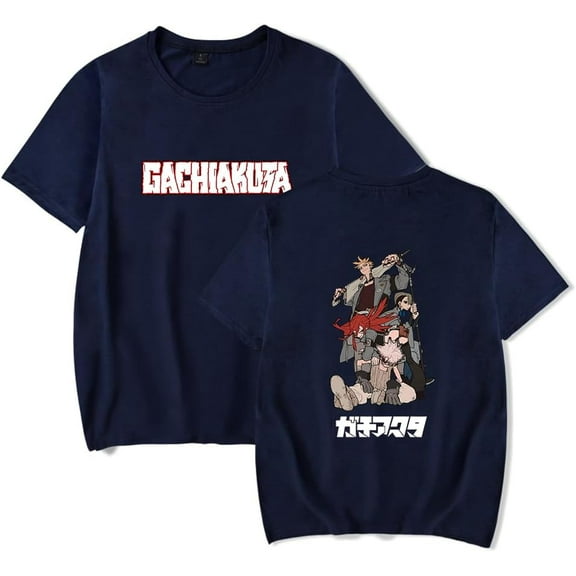Anime GACHIAKUTA T-shirt men and women Harajuku round neck short sleeve tops