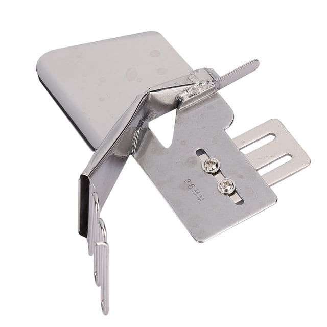 Herramiente de Encuadernacia para acolchar, Encuadernadora de Cinta, Carpeta de Dobladillo, Acero inoxidable, 4 Plieges, Dobladillo de Costura, Accesorios para Mácinas DE