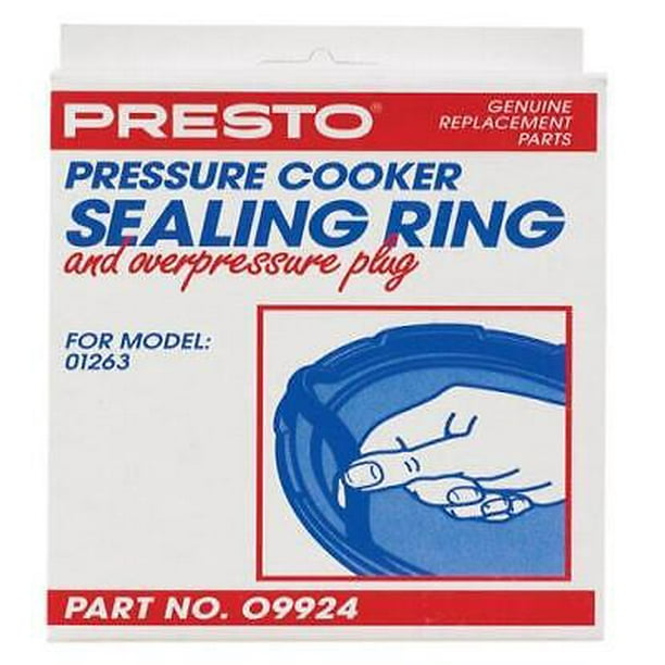 Presto Pressure Cooker Sealing Ring 6 and 8 qt. with Overpressure Plug