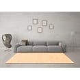 thumbnail image 3 of Ahgly Company Indoor Rectangle Solid Orange Modern Area Rugs, 8' x 12', 3 of 4