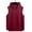 Wine, variant on Purcolt Men's Hooded Tank Tops Casual Loose Fit Sleeveless Training Hoodies Bodybuilding Cut Off Muscle Shirts for Gym Workout