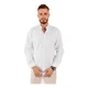 thumbnail image 1 of Camisas Para Hombre De Lino Corte Slim Ligera Cuello Mao, 1 of 4