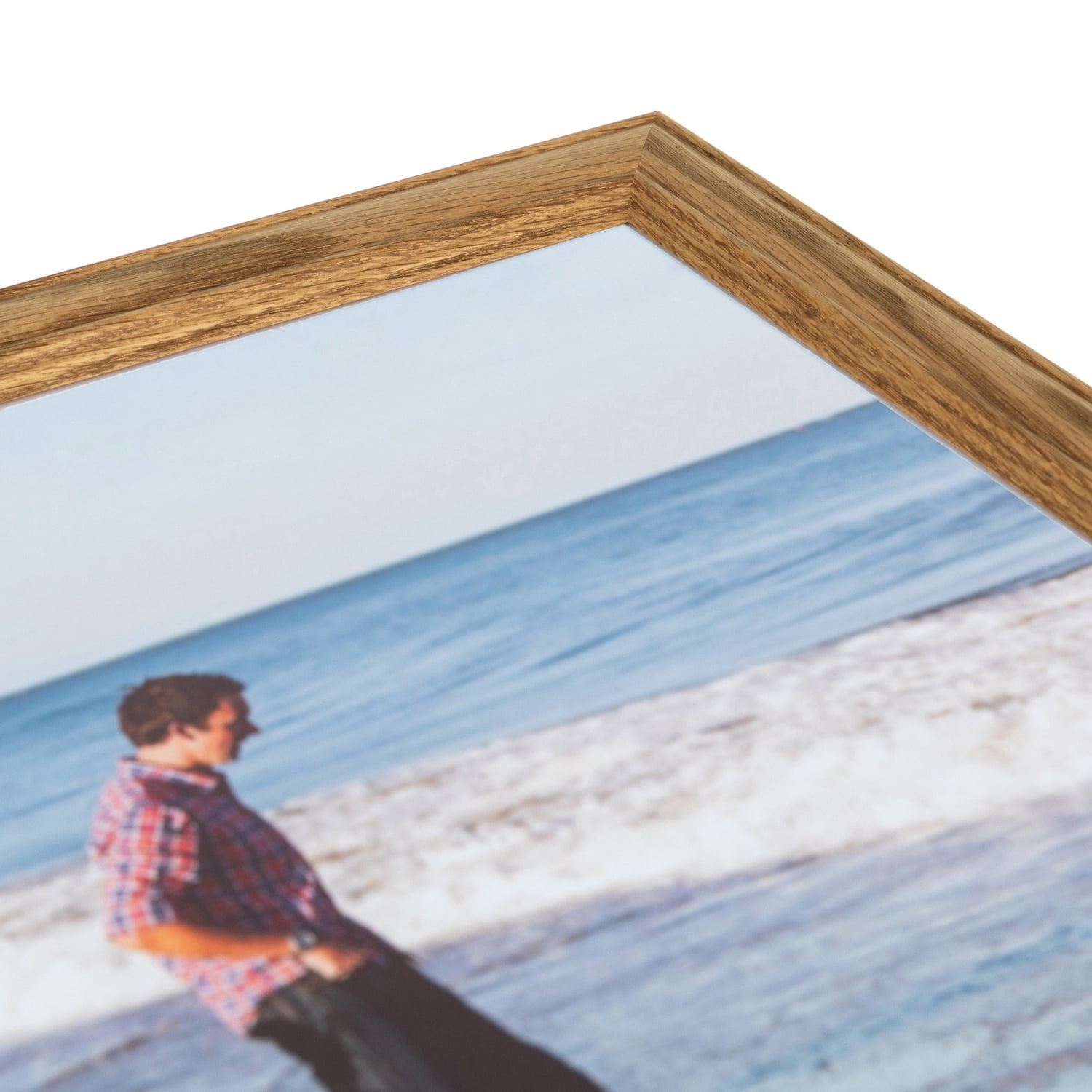 ArtToFrames 18" x 24" Honey Picture Frame, 18x24 inch Brown MDF Poster Frame (WOM-4085), 4 Pack