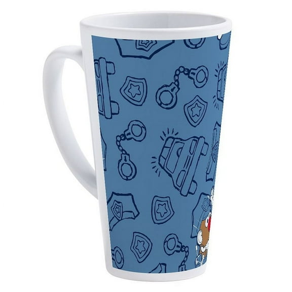 CafePress - Mr. Potato Head Police Officer - 17 Oz White Ceramic Latte Mug