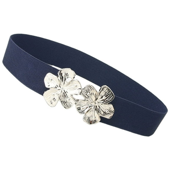 PBPBOX Stretchy Waist Belt Multi Color Woven Fabric Comfortable to Wear 1Pack