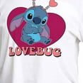 thumbnail image 3 of Lilo & Stitch - Lovebug Stitch - Juniors Cropped Cotton Blend T-Shirt, 3 of 5