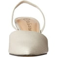 thumbnail image 2 of Bella Vita Women's Slingback Dress Heel, Pointy Toe Natural Snake, Size 5, 2 of 7