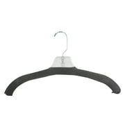 SSWBasics Gray Foam Hanger Covers - Pack of 100