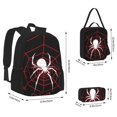 thumbnail image 2 of Fotbe Spider On The Web Set Escolar 3 en 1 para Niños - Mochila Duradera con Lonchera Aislante y Estuche para Lápices - Mochila Escolar para Niños y Niñas, 2 of 7