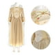 thumbnail image 2 of Vestido amarillo Padme Amidala de XCDAHAIL para mujer, para cosplay, talla S, 2 of 7