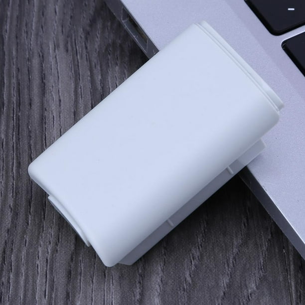 Cubierta de batería recargable del controlador inalámbrico con adhesivo para Xbox 360 Blanco Ehuebsd Para estrenar