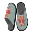 thumbnail image 2 of IAUYY Memory Foam House Slippers Suitable for Both Men and Women. Comfortable, Anti-Slip Plush Flat-Bottomed Slippers The Best Holiday Gift Charming and Whimsical Art Style, 2 of 9