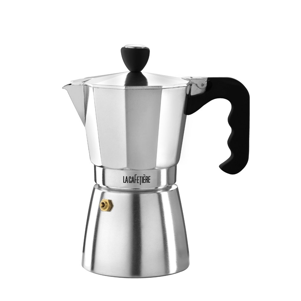 La Cafetiere Classic Polished 6 Cup Espresso Maker