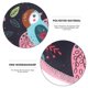 thumbnail image 3 of Breastfeeding Pads Nursing Pads Breast Pads for Outdoor Use Mothers Assorted Absorption 6Pcs, 3 of 5