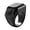 Black-18mm, variant on Electronic Finger Counter, Rechargeable LCD Electronic Digital Display Finger Hand Tallys Counter Counting