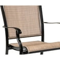 thumbnail image 6 of Hanover Fontana 7-Piece Outdoor Dining Set with 6 Sling Chairs and a 38-In. x 72-In. Cast-Top Table, 6 of 10