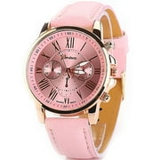 DKJ Stylish Women Quartz Watches PU Leather Casual Wristwatch for Ladies Lady Watches Elegance Wristwatches