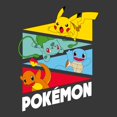 thumbnail image 2 of Boys Pokemon Colorful Starters Banners T Shirt, 2 of 5