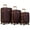 Burgundy, variant on Legion Hardside Spinner TSA Combination Lock Luggage Set, Burgundy - 3 Piece
