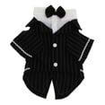 thumbnail image 4 of Ropa para mascotas traje elegante corbata de moño perro cachorro Sunnimix Esmoquin de la boda del perro del gato, 4 of 8