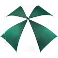 thumbnail image 1 of JP Lann Parasol de Golf à Baldaquin Simple 62 Pouces (Vert & Blanc), 1 of 4