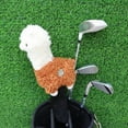 thumbnail image 3 of Cute Alpaca Golf Putter Covers Blade Club Headcover Golf Protector Cover Fits Blade Pu WM29, 3 of 6