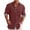 Wine, variant on Men's Cotton Linen Casual Stylish Button-Down Tee Shirt Pocket Long Sleeve Dress Shirts for Men Big & Tall S-5XL