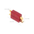 thumbnail image 2 of OULII 10 Pairs RC Connector Plug Flame Resistant Hard Plastic for RC Lipo Battery Vehicle Use by Hobbyists, 2 of 8