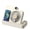 Cream Yellow, variant on Multifunctional Portable Fan with Wireless Phone Charger, Adjustable Angle, 12H Battery, 100 Wind Levels Smart Display for Outdoor Use