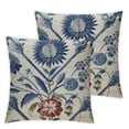 thumbnail image 2 of Nawypu Chinese Style Blue and White Porcelain Print Pattern Cushion Cover Cases Farmhouse Square Accent Throw Pillow Cases for Living Room Bed Couch Sofa Chair Home Décor 2pcs, 2 of 6
