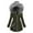 Army Green, variant on Women's Trendy Zipper Plush Hooded Thicken Liner Solid Colored Word Printed Long-Sleeved Zipper Casual Padded Loose Warm Fitting Jacket Coat