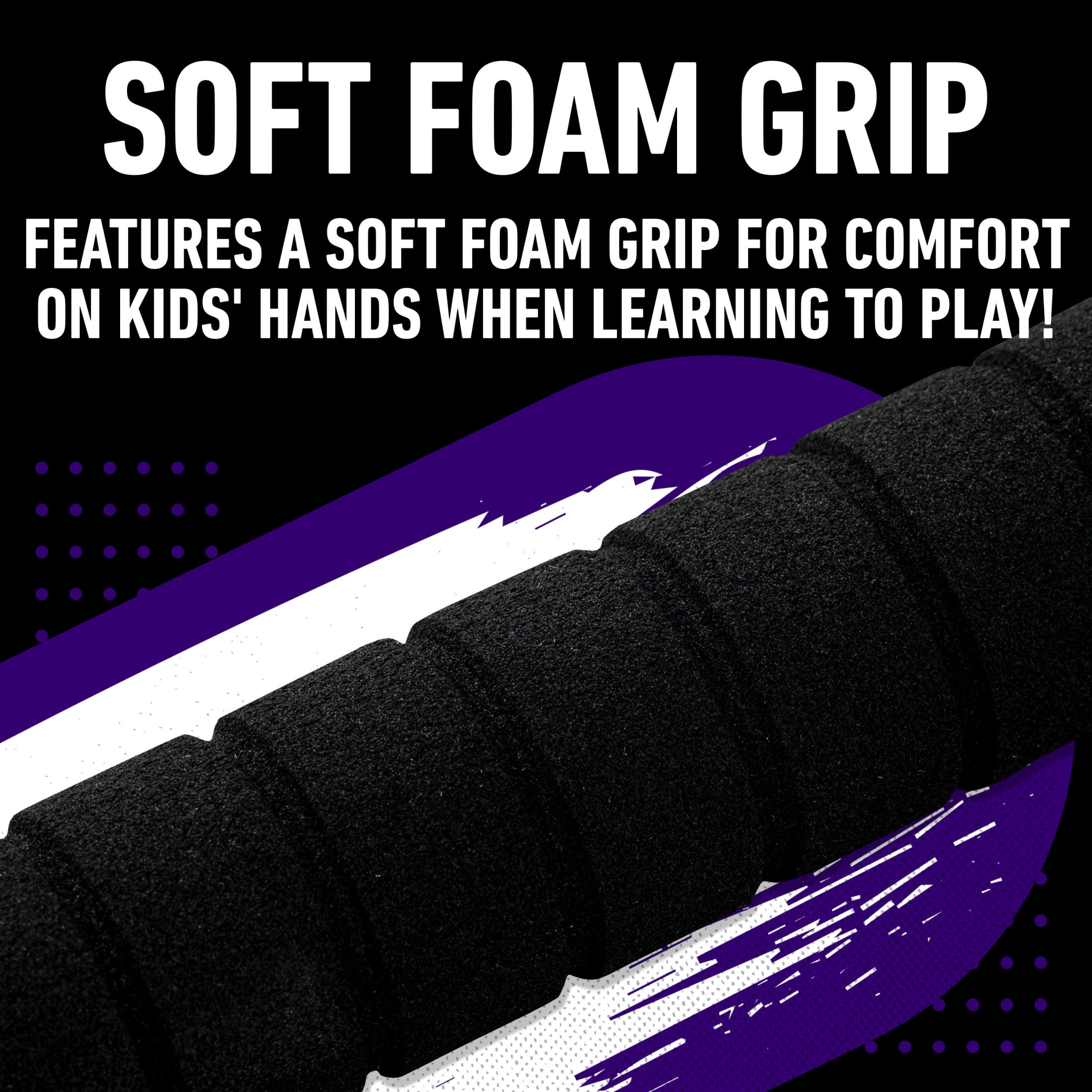 Franklin Sports MLB Colorado Rockies Foam Bat + Ball Set, 21 in
