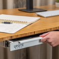 thumbnail image 7 of Uprite Ergo Under Desk Pen & Pencil Drawer for Height Adjustable Desks (White), 7 of 7
