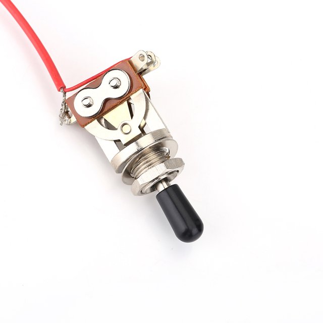 Juego De Arnés De Cableado De Interruptor De Guitarra Precableado Con Poco Ruido Para Circuito Eléctrico Doble, Adecuado Para Guitarra Eléctrica