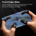 thumbnail image 4 of Inteprter Juego móvil Funda para las yemas de los dedos Fundas para juegos ultrafinas a prueba de sudor Protectores de guantes portátiles Type10 NO10, 4 of 6