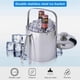 thumbnail image 5 of Ice Bucket with Lid and Tong Insulated Ice Bucket with Strainer A, 5 of 5