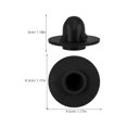 thumbnail image 2 of ETEREAUTY 8Pcs Chair Floor Leg Protectors Black Anti Sink Outdoor Furniture Feet Caps for Camping Chairs, 2 of 8