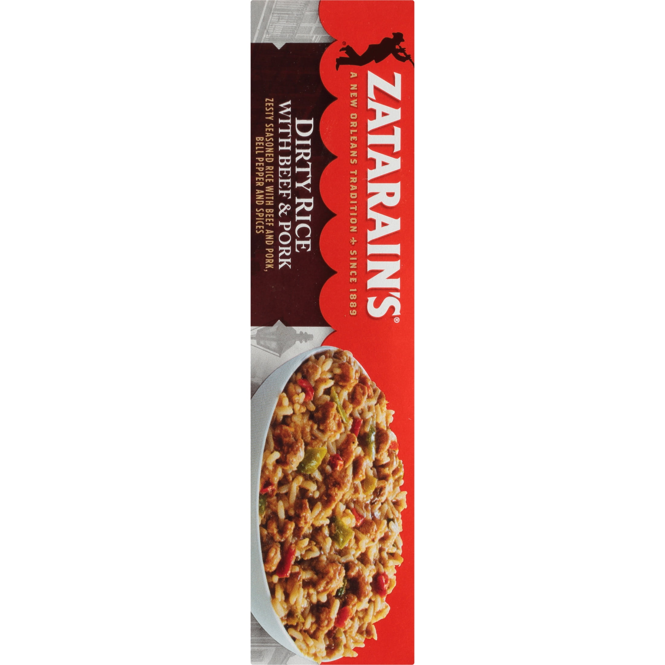 Zatarain's Frozen Dirty Rice With Beef And Pork, 10.0 oz Box