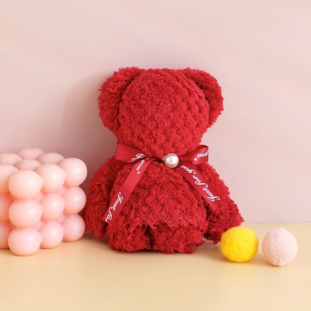 Toalla de Terciopelo Absorbente, Toalla de Cara con Rayas de Colores, Toalla de Regalo Suave para El Hogar Infantil