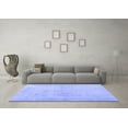 thumbnail image 3 of Ahgly Company Indoor Square Persian Blue Traditional Area Rugs, 3' Square, 3 of 4
