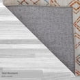 thumbnail image 3 of Washable Skid-Resistant Runner Rug Geometric Multi 24" x 60", 3 of 9