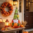 thumbnail image 6 of Dtchengua Fall Decoration Harvest Thanksgiving Decorations Gnomes Plush Elf Dwarf Doll Figurine with Pumpkin Autumn Maple Leaves, 6 of 6