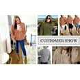 thumbnail image 6 of Sherrylily Winter Women Sweaters Casual Cable Knit Turtleneck Pullover Loose Chunky Jumper S-2XL, 6 of 6