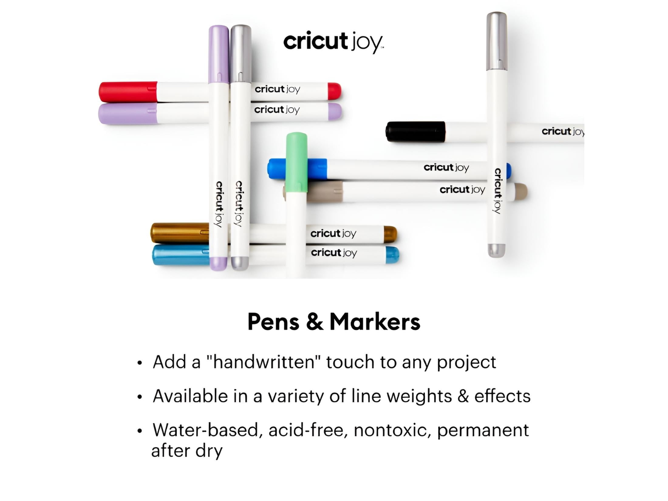 Cricut CCU2008801 Cricut Point Pens, Assorted  - 30 per Pack