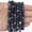 blue sodalite, variant on HOOUN 6-10mm Natural GemStone Pink Quartz Agate Faceted Loose Beads for Jewelry Making-map jasper-8mm about 46pcs