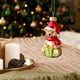 thumbnail image 1 of Christmas Glass Ornament Set Unique Snowman And Tree Decorations For Holidays Home Decor, 1 of 6