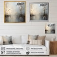 thumbnail image 4 of Designart "Tranquility in the Grey Springtime Forest I" Food & Beverage Wall Art - Traditional Grey Fruits Hallway Wall Art Decor, 4 of 6