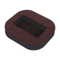 TOP-MAX Floor Furniture Protective Pad Felt Chair Slipping Protective Feet for Bed Hardwood Floor (Dark Brown)
