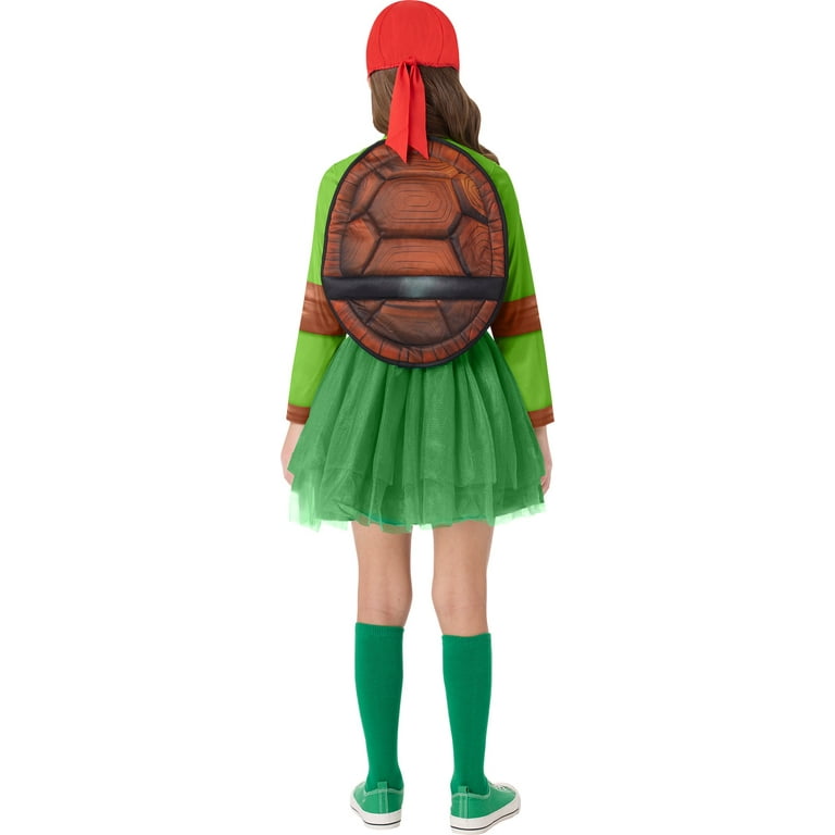 Teenage Mutant Ninja Turtles Kids Onesie For Boys And Girls Dress Up Raphael TMNT Costume All In One Fleece Full Printed Back Red Ninja Warm Hooded