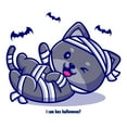 thumbnail image 2 of CafePress - I Can Has Halloween? Medium Tote Bag - Polyester Tote Bag 16"x16", 2 of 5